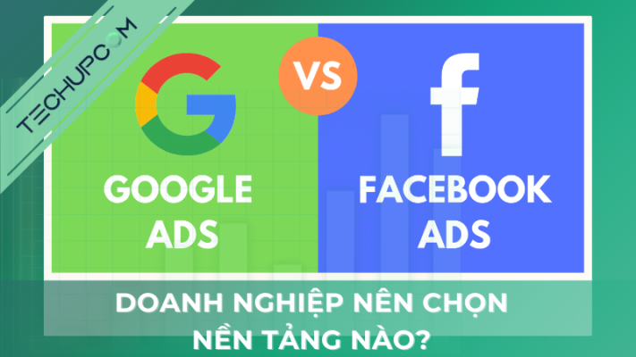 Nên chạy quảng cáo Facebook hay Google? Hình thức quảng cáo nào là phù hợp nhất với doanh nghiệp của bạn?